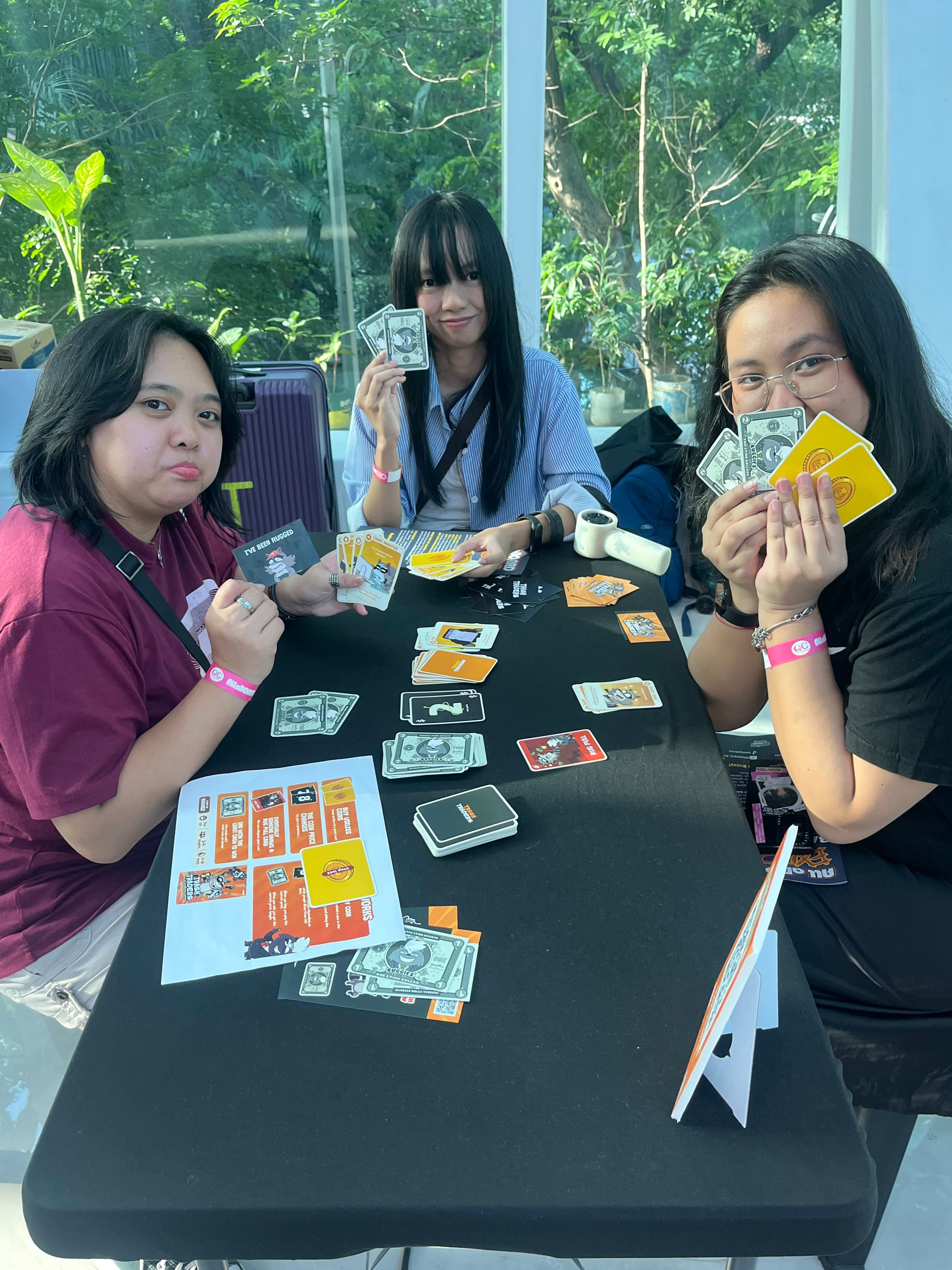 Trash Traders gameplay moment at an event